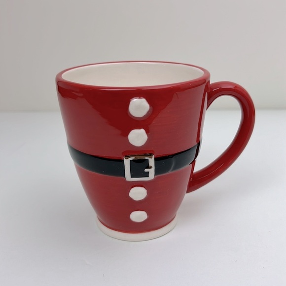 Hallmark Santa Suit Mug NWT, raised design, Christmas mug - Picture 11 of 12